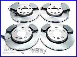 VW TRANSPORTER T5 1.9 TDi 2.5 2003-2010 FRONT & REAR BRAKE DISCS AND PADS NEW