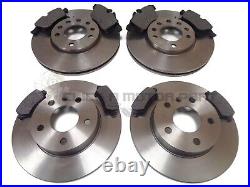 Vauxhall Astra H Mk5 Front & Rear Brake Discs And Pads Set New 5stud 2004-2009