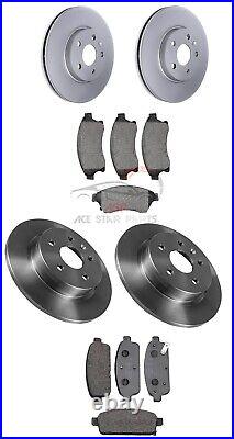 Vauxhall Astra J Front And Rear Brake Discs And Pads 1.4 1.6 Petrol 2010 2015