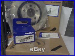 Volvo XC90 Rear Brake Disc's Pair and Pads Genuine