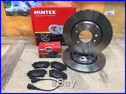 Vw Transporter Caravelle 1.9 2.5 Tdi T5 Front Rear Mintex Brake Discs And Pads