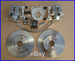 WORLDWIDE Rear Disc Brake Kit for Smart Roadster + ForTwo 450 & 451 from drums