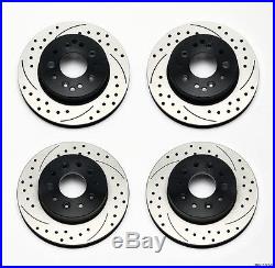 Wilwood Disc Rotor Kit For 65-82 Chevy Corvette C-2, C-3, Front & Rear, Drilled